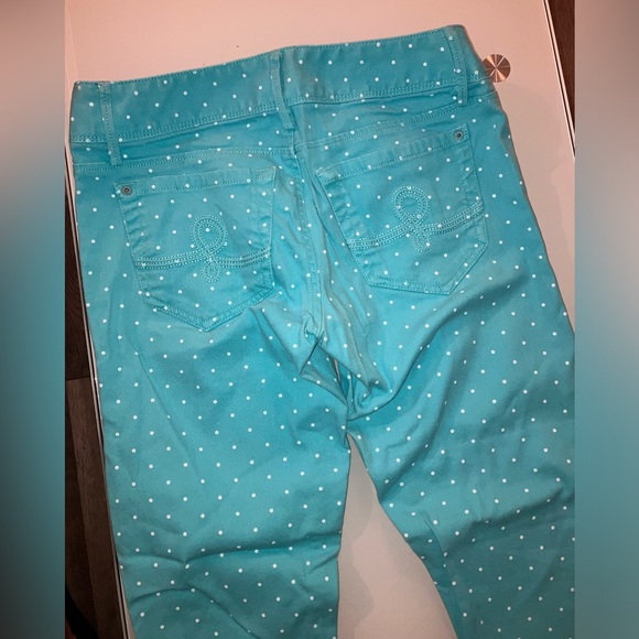 Lilly Pulitzer Worth Skinny Mini Zip Jeans - Picture 6 of 7